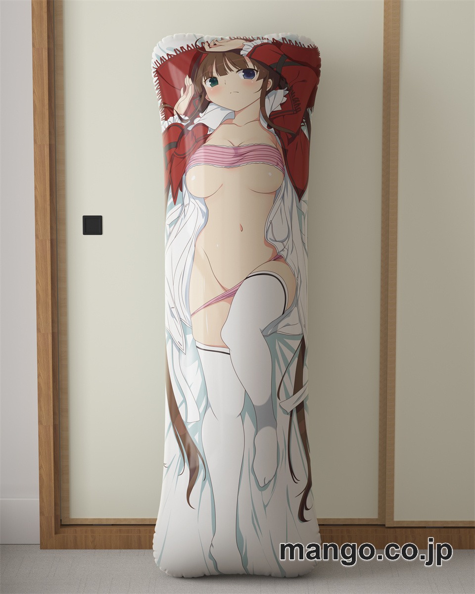 アニメ抱き枕カバー閃乱カグラ両備大型クッションキャラクターグッズPVC製コレクション用｜空気ビニール製 等身大抱き枕 コレクション向けグッズ 2