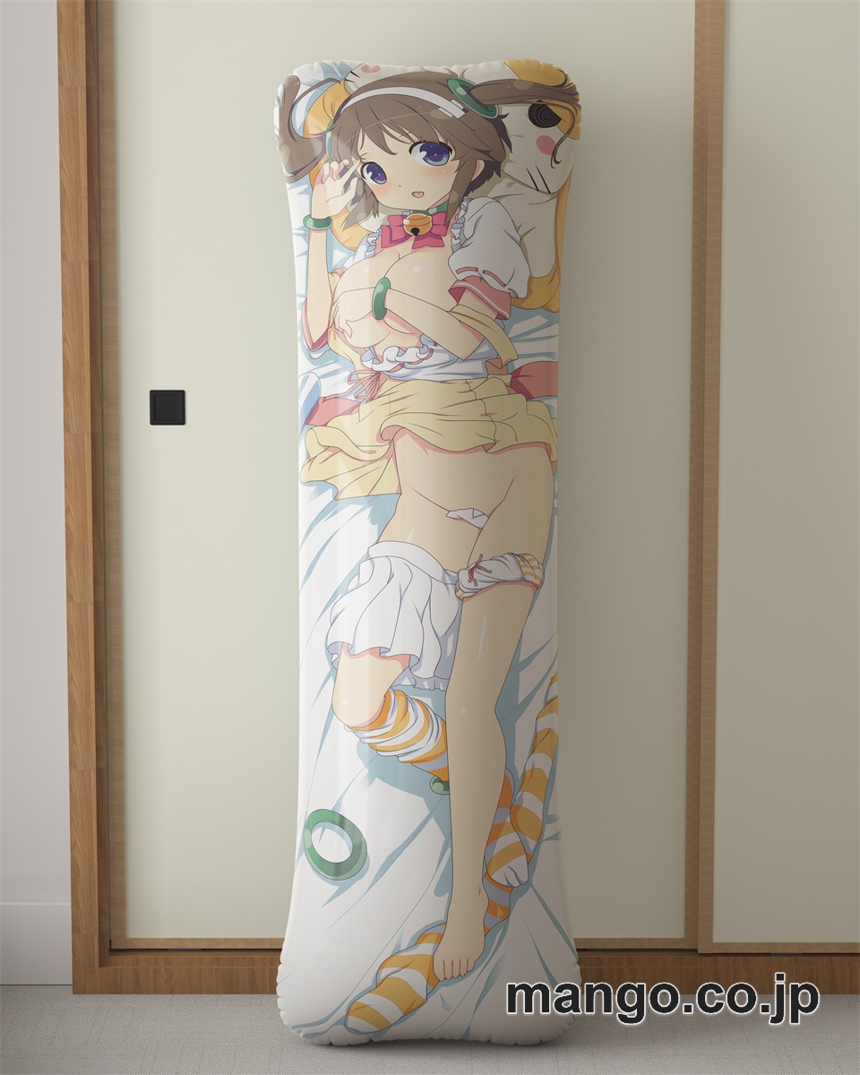 アニメ抱き枕カバー閃乱カグラ美野里大型クッションキャラクターグッズPVC製コレクション用 等身大ビニールクッション 抱き枕 アニメ・キャラグッズ 2