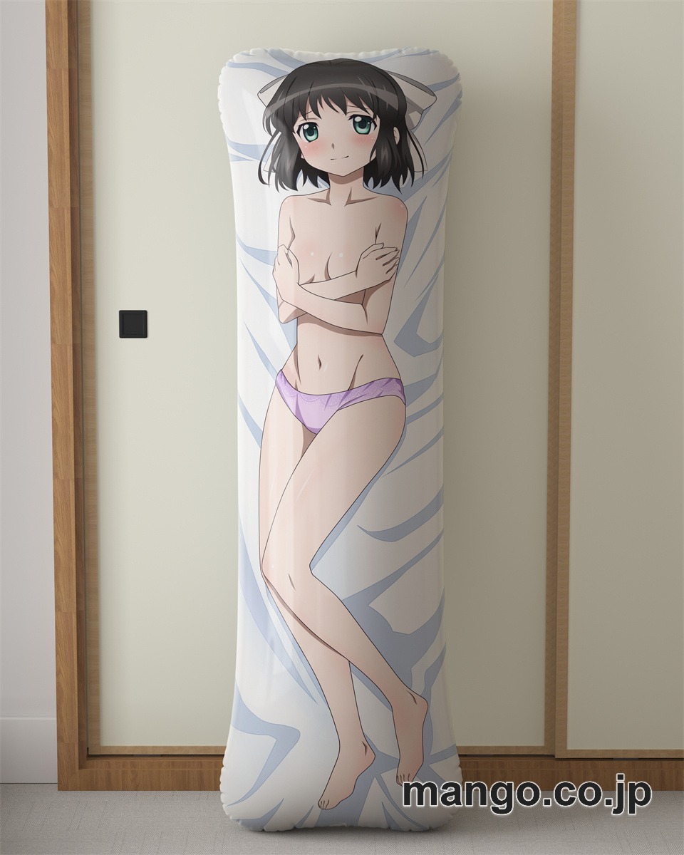アニメ抱き枕カバー戦姫絶唱シンフォギア小日向未来大型クッションキャラクターグッズPVC製コレクション用 ビッグサイズ 等身大クッション 立体キャラクターアイテム 2