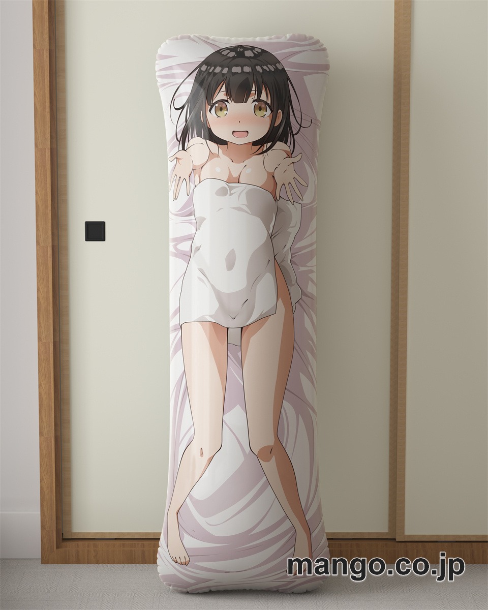 アニメ抱き枕カバーOneRoom花坂結衣大型クッションキャラクターグッズPVC製コレクション用｜PVC エアクッション 等身大サイズ 立体ディスプレイ 2