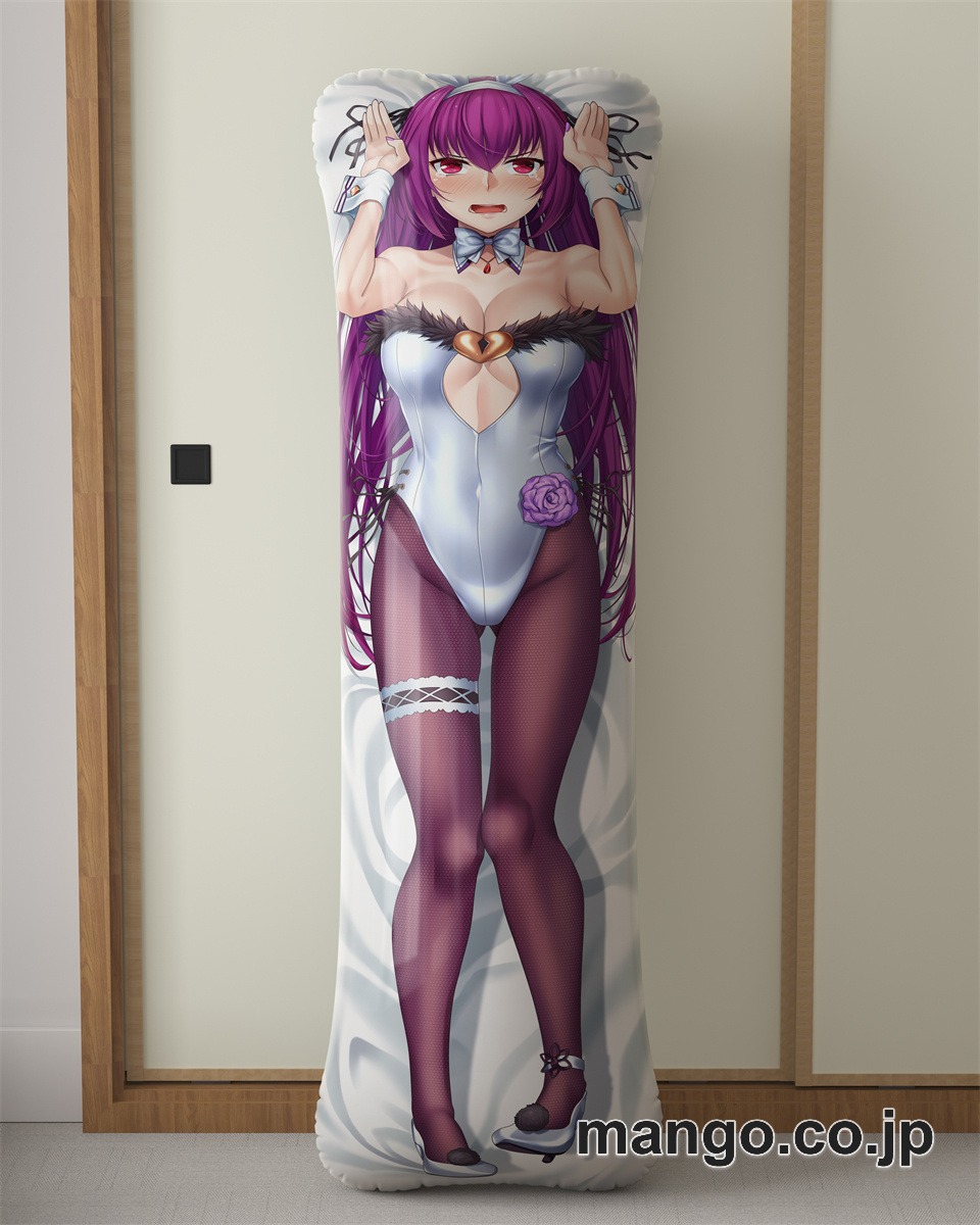 アニメ抱き枕カバー「FateGrandOrder」スカディ大型クッションキャラクターグッズPVC製コレクション用｜空気ビニール製 等身大抱き枕 コレクション向けグッズ 2