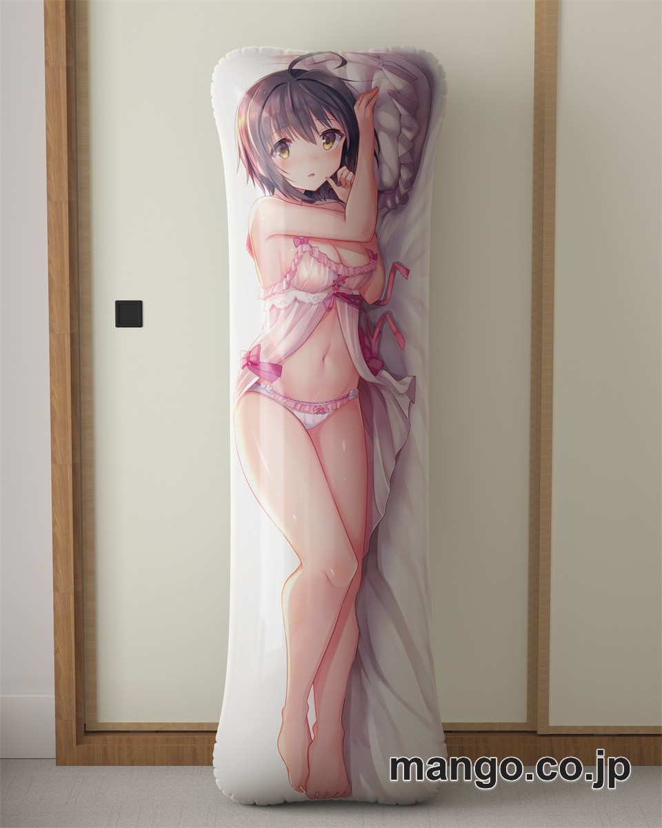 アニメ抱き枕カバーアイドルマスターシンデレラガールズ大型クッションキャラクターグッズPVC製コレクション用 等身大 抱き枕 空気ビニール製 キャラクターグッズ 2