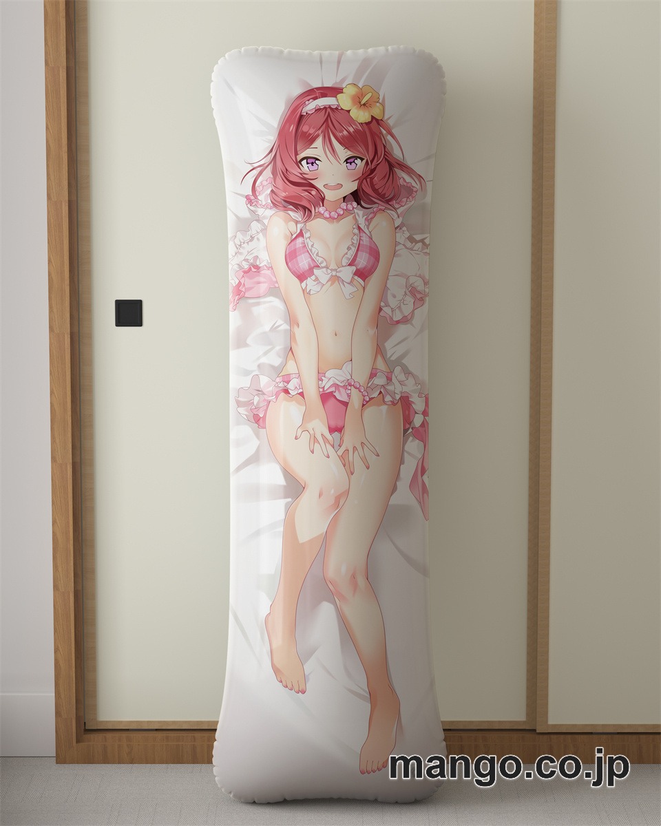 アニメ抱き枕カバーラブライブ!真姫ちゃん水着大型クッションキャラクターグッズPVC製コレクション用｜等身大エアクッション ビッグサイズ PVC製 アニメグッズ