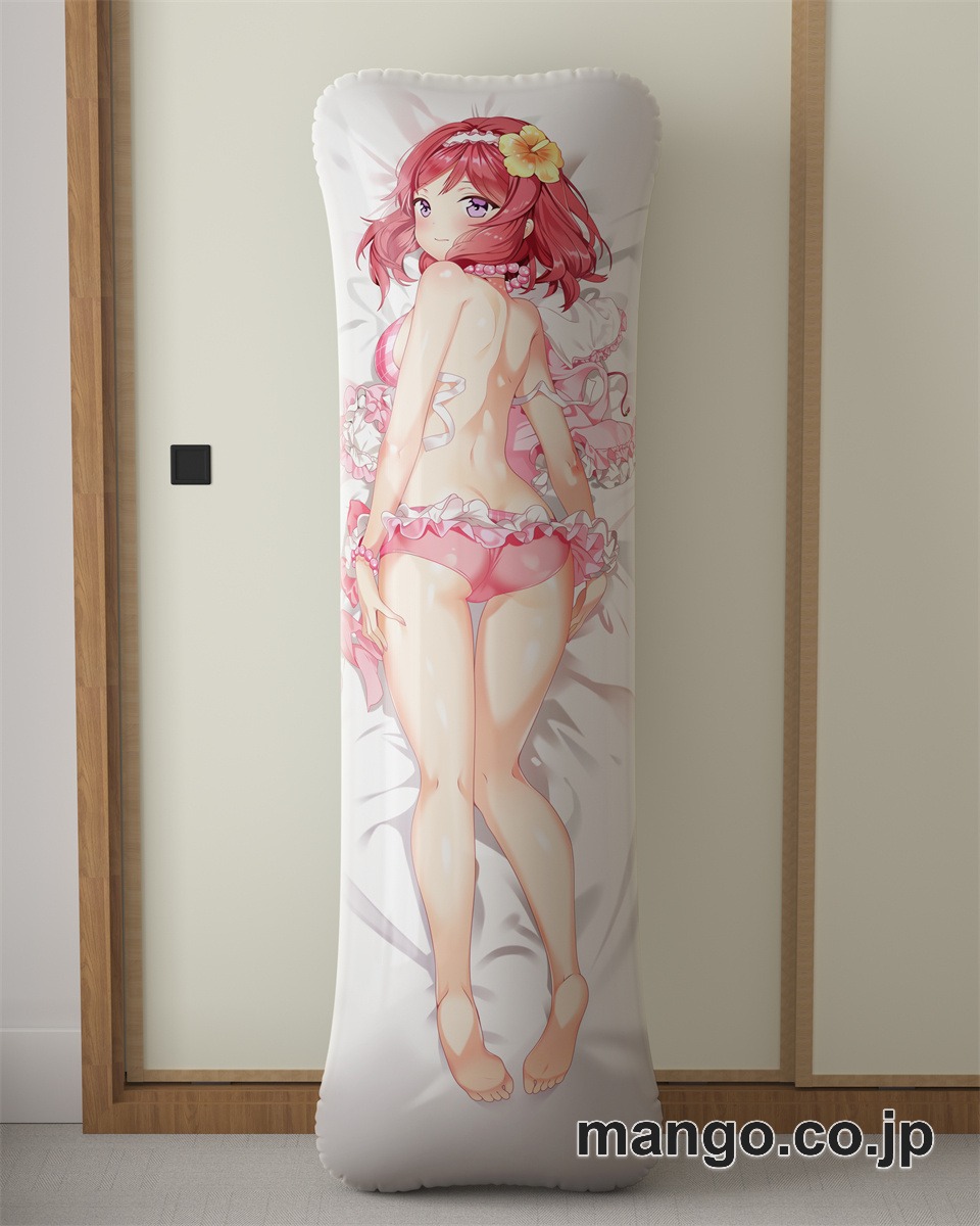 アニメ抱き枕カバーラブライブ!真姫ちゃん水着大型クッションキャラクターグッズPVC製コレクション用｜等身大エアクッション ビッグサイズ PVC製 アニメグッズ 2