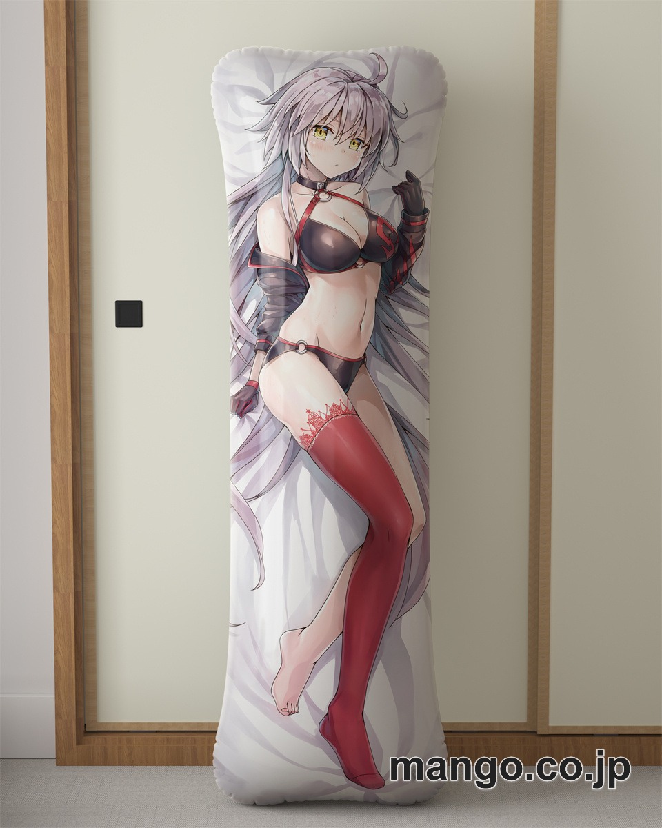 アニメ抱き枕カバーFGOジャンヌ オルタ競泳 ビキニ大型クッションキャラクターグッズPVC製コレクション用 ビッグサイズ 等身大クッション 立体キャラクターアイテム