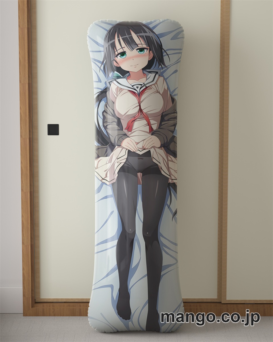 アニメ抱き枕カバー「結城友奈は勇者である」美森大型クッションキャラクターグッズPVC製コレクション用｜等身大エアクッション ビッグサイズ PVC製 アニメグッズ