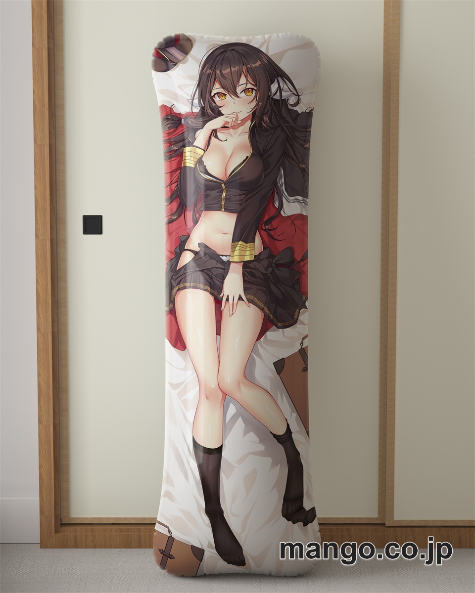 アニメ抱き枕カバー「アズールレーン」（三笠）大型クッションキャラクターグッズPVC製コレクション用 等身大ビニールクッション 抱き枕 アニメ・キャラグッズ