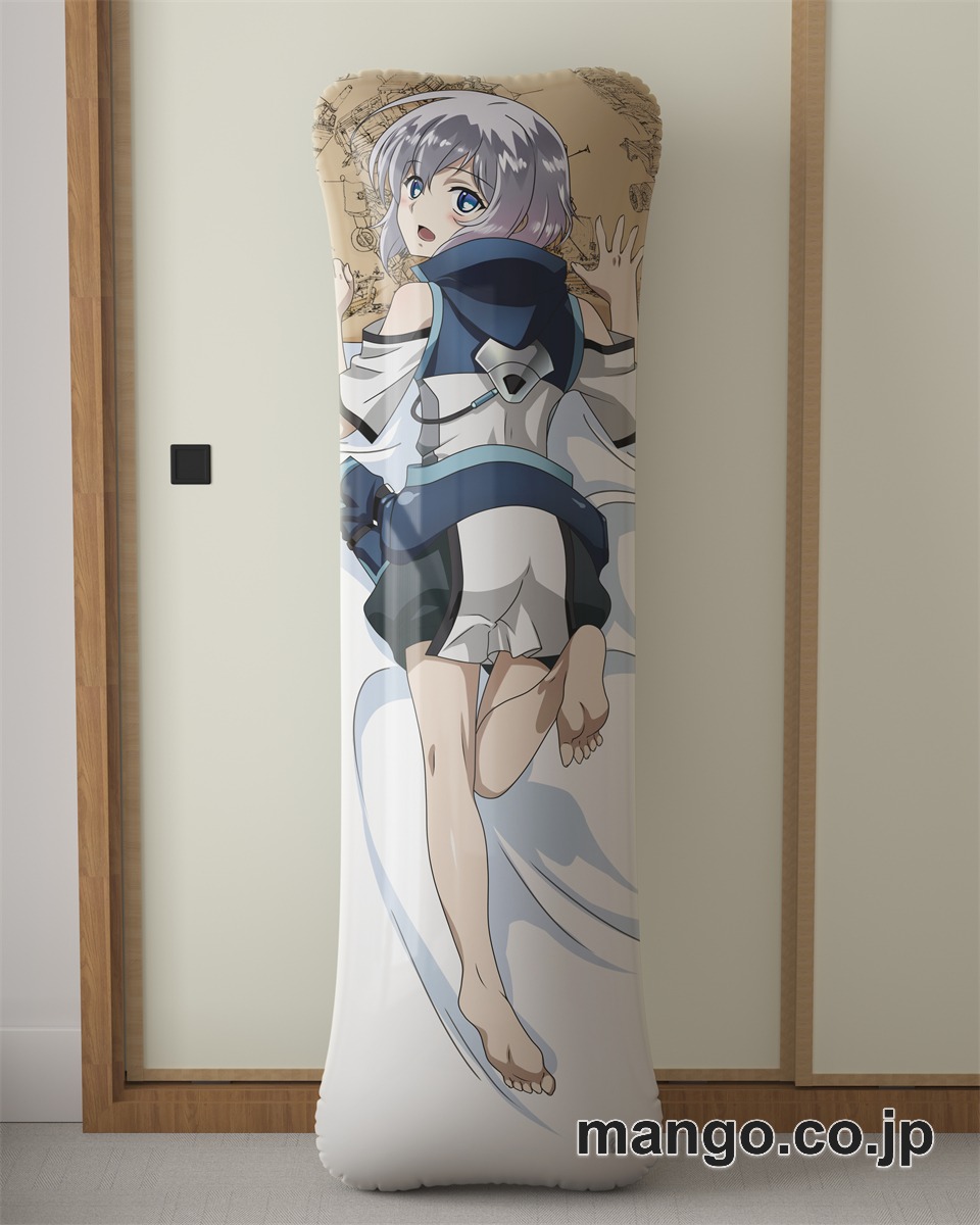 アニメ抱き枕カバー「ナイツ＆マジック」エルくん大型クッションキャラクターグッズPVC製コレクション用｜空気ビニール製 等身大抱き枕 コレクション向けグッズ