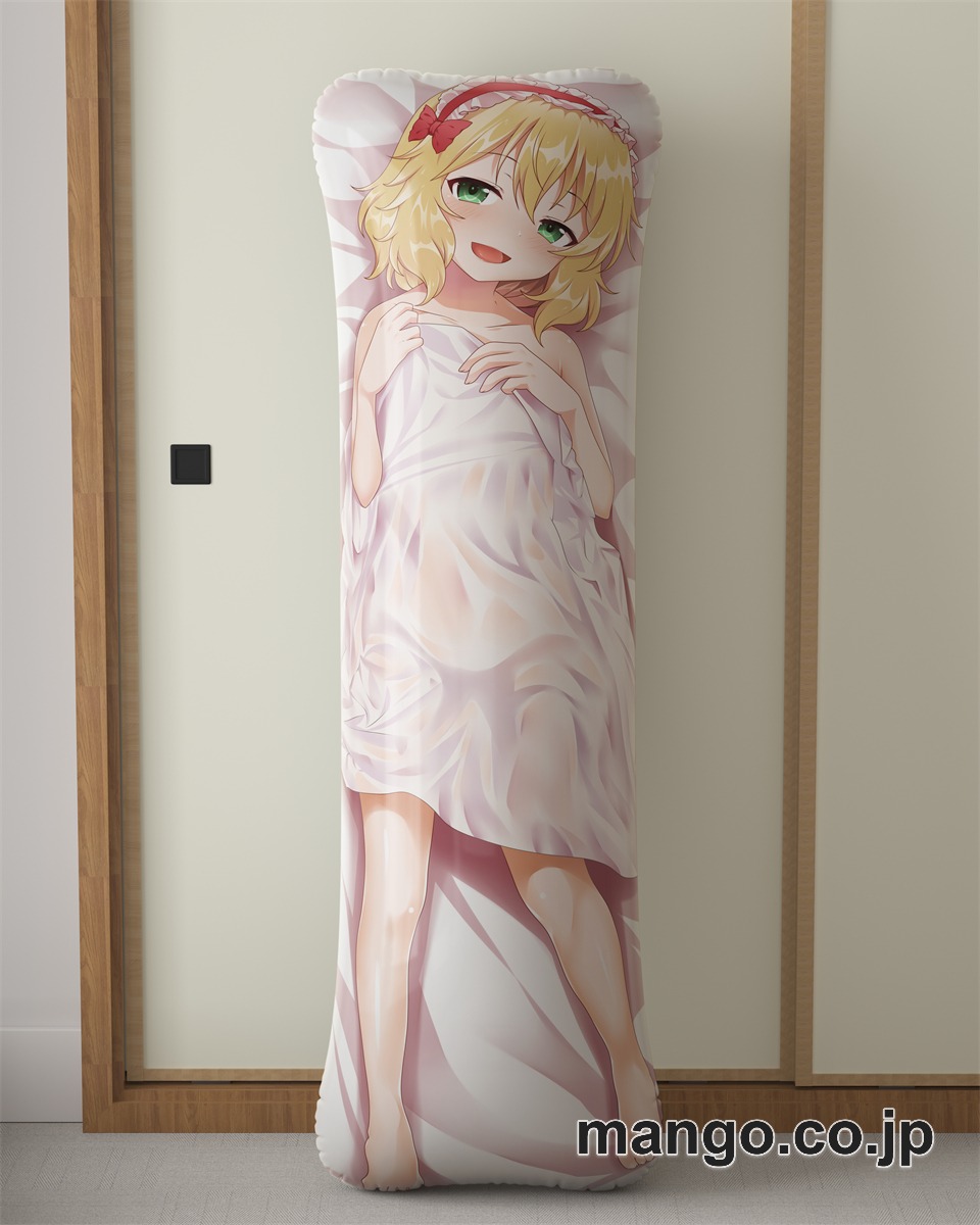 アニメ抱き枕カバー「アイドルマスターシンデレラガールズ」櫻井桃華大型クッションキャラクターグッズPVC製コレクション用｜PVC エアクッション 等身大サイズ 立体ディスプレイ 2