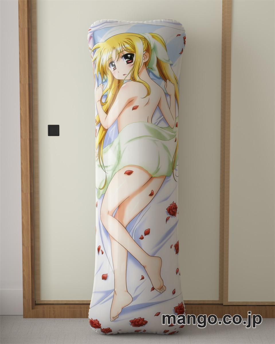 アニメ抱き枕カバー魔法少女リリカルなのは大型クッションキャラクターグッズPVC製コレクション用 等身大ビニールクッション 抱き枕 アニメ・キャラグッズ 2