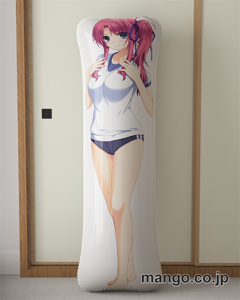 アニメ抱き枕カバーＬＯＶＥＬＹ×ＣＡＴＩＯＮ天ケ瀬優希大型クッションキャラクターグッズPVC製コレクション用｜PVC エアクッション 等身大サイズ 立体ディスプレイ 2
