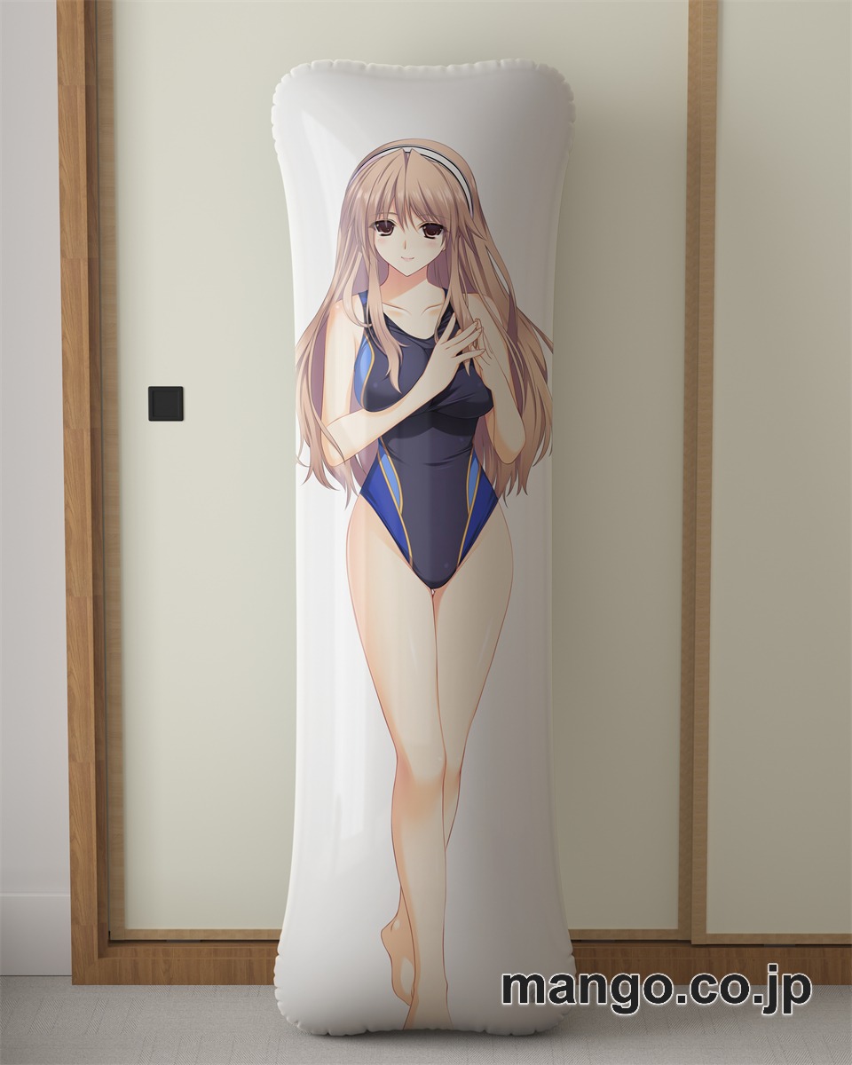 アニメ抱き枕カバーＬＯＶＥＬＹ×ＣＡＴＩＯＮ月岡三朝大型クッションキャラクターグッズPVC製コレクション用｜空気ビニール製 等身大抱き枕 コレクション向けグッズ