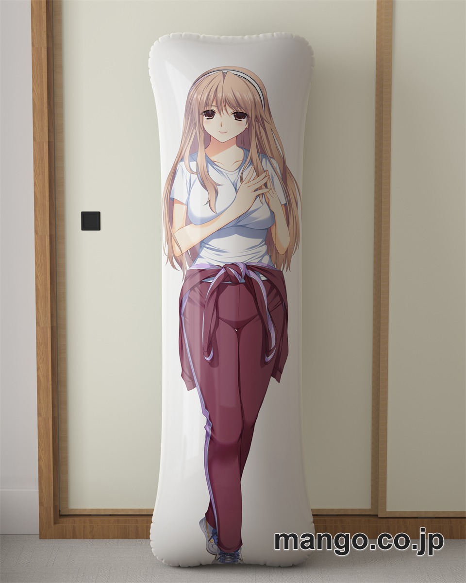 アニメ抱き枕カバーＬＯＶＥＬＹ×ＣＡＴＩＯＮ月岡三朝大型クッションキャラクターグッズPVC製コレクション用｜空気ビニール製 等身大抱き枕 コレクション向けグッズ 2
