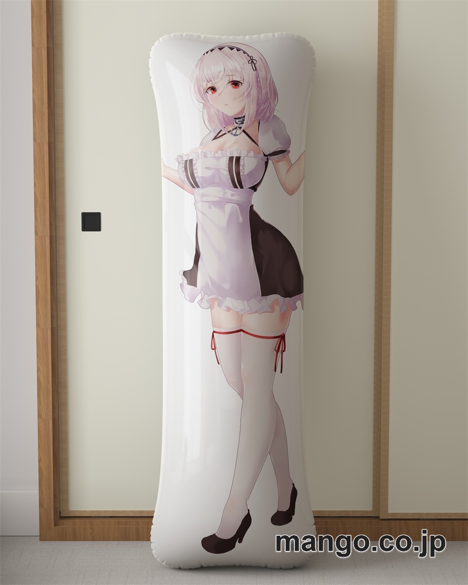 アニメ抱き枕カバーアズールレーン大型クッションキャラクターグッズPVC製コレクション用｜等身大エアクッション ビッグサイズ PVC製 アニメグッズ