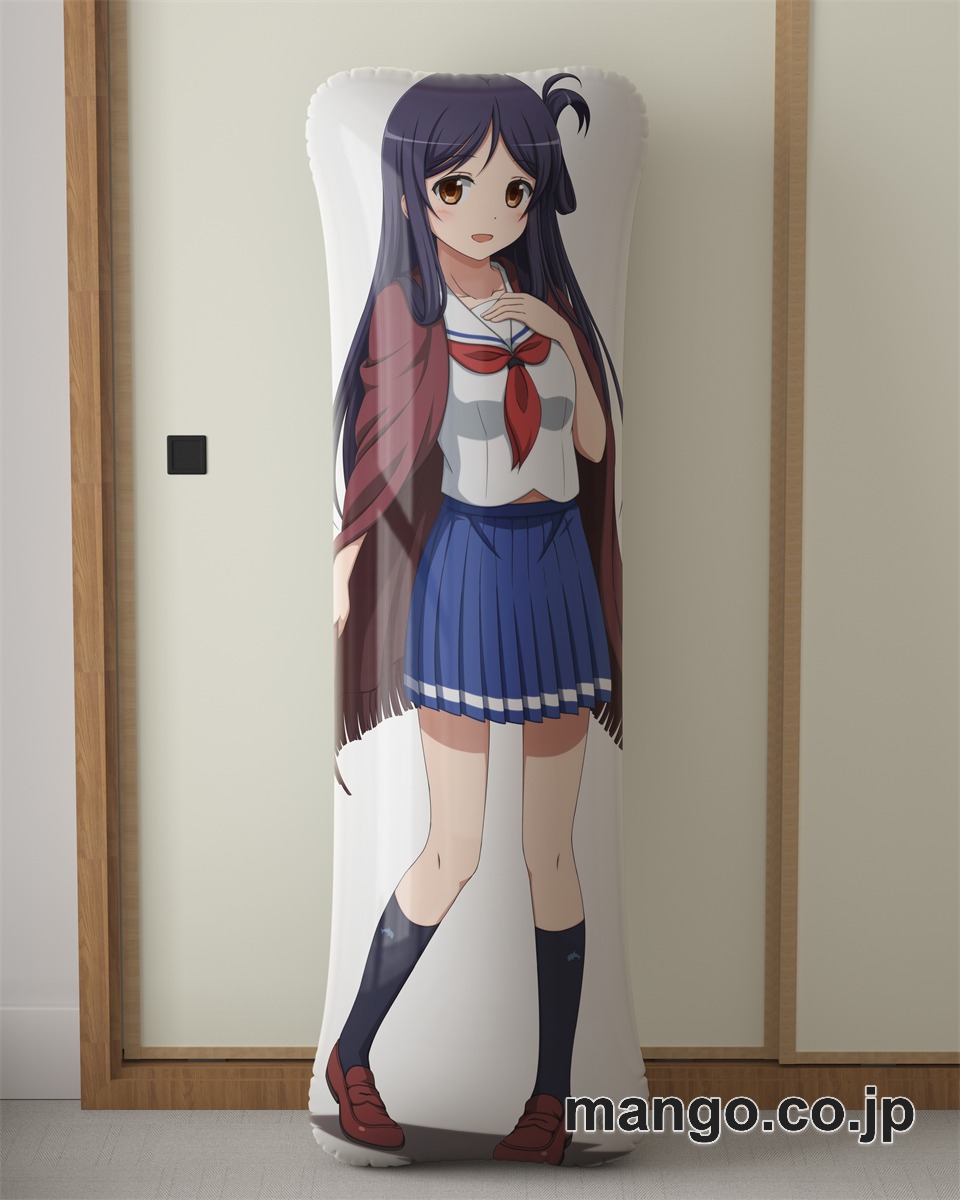 アニメ抱き枕カバーハイスクール フリート大型クッションキャラクターグッズPVC製コレクション用 等身大 抱き枕 空気ビニール製 キャラクターグッズ
