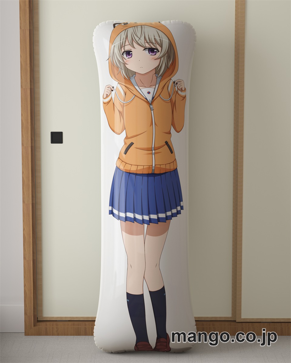 アニメ抱き枕カバーハイスクール フリート大型クッションキャラクターグッズPVC製コレクション用 等身大 抱き枕 空気ビニール製 キャラクターグッズ 2