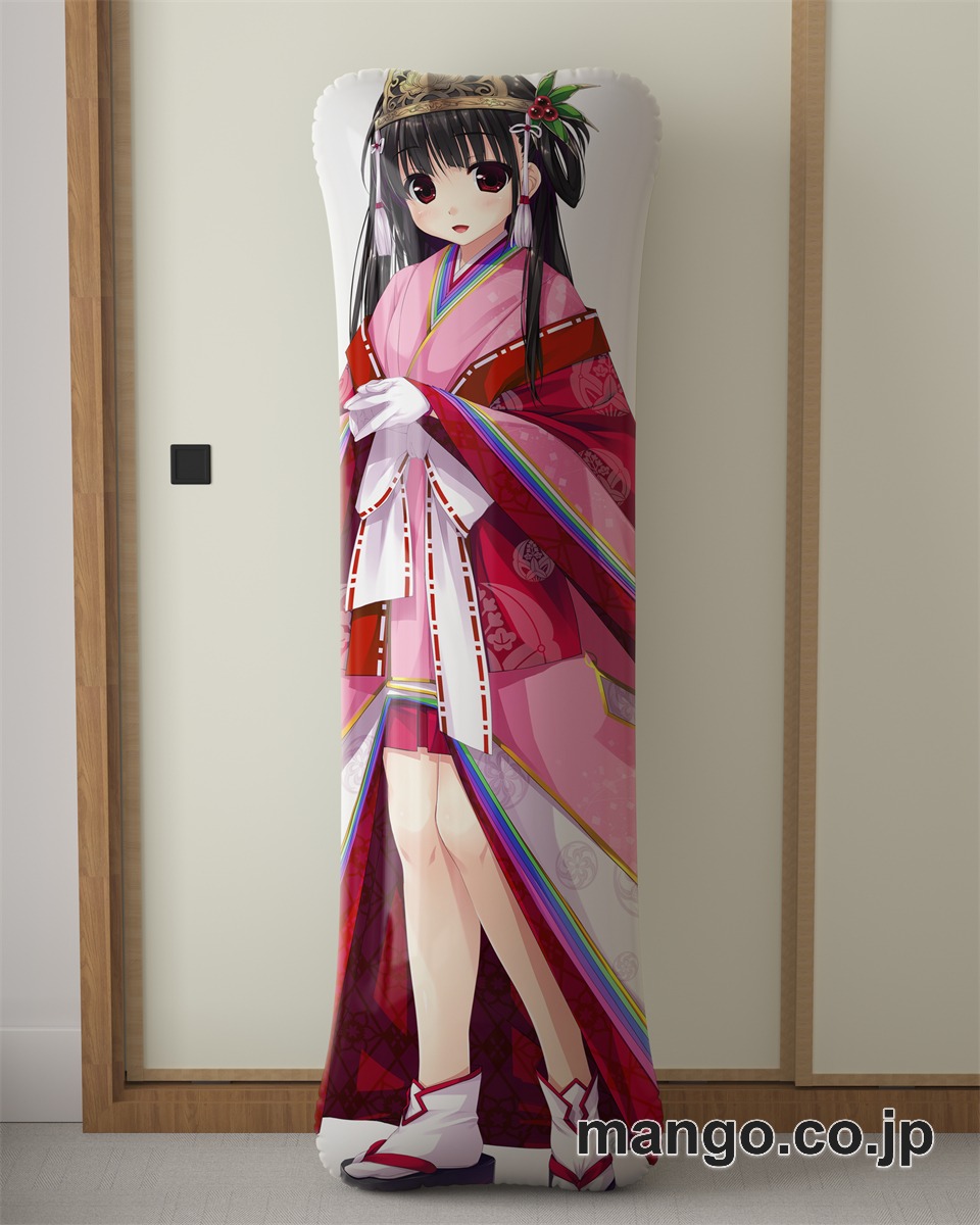 アニメ抱き枕カバーはるるみなもに！大型クッションキャラクターグッズPVC製コレクション用｜PVC エアクッション 等身大サイズ 立体ディスプレイ