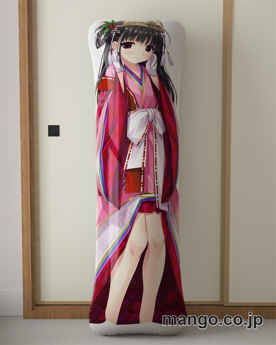 アニメ抱き枕カバーはるるみなもに！大型クッションキャラクターグッズPVC製コレクション用｜PVC エアクッション 等身大サイズ 立体ディスプレイ 2