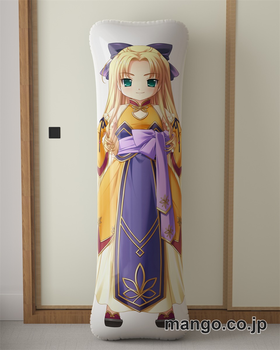 アニメ抱き枕カバー恋姫 無双大型クッションキャラクターグッズPVC製コレクション用｜PVC エアクッション 等身大サイズ 立体ディスプレイ 2