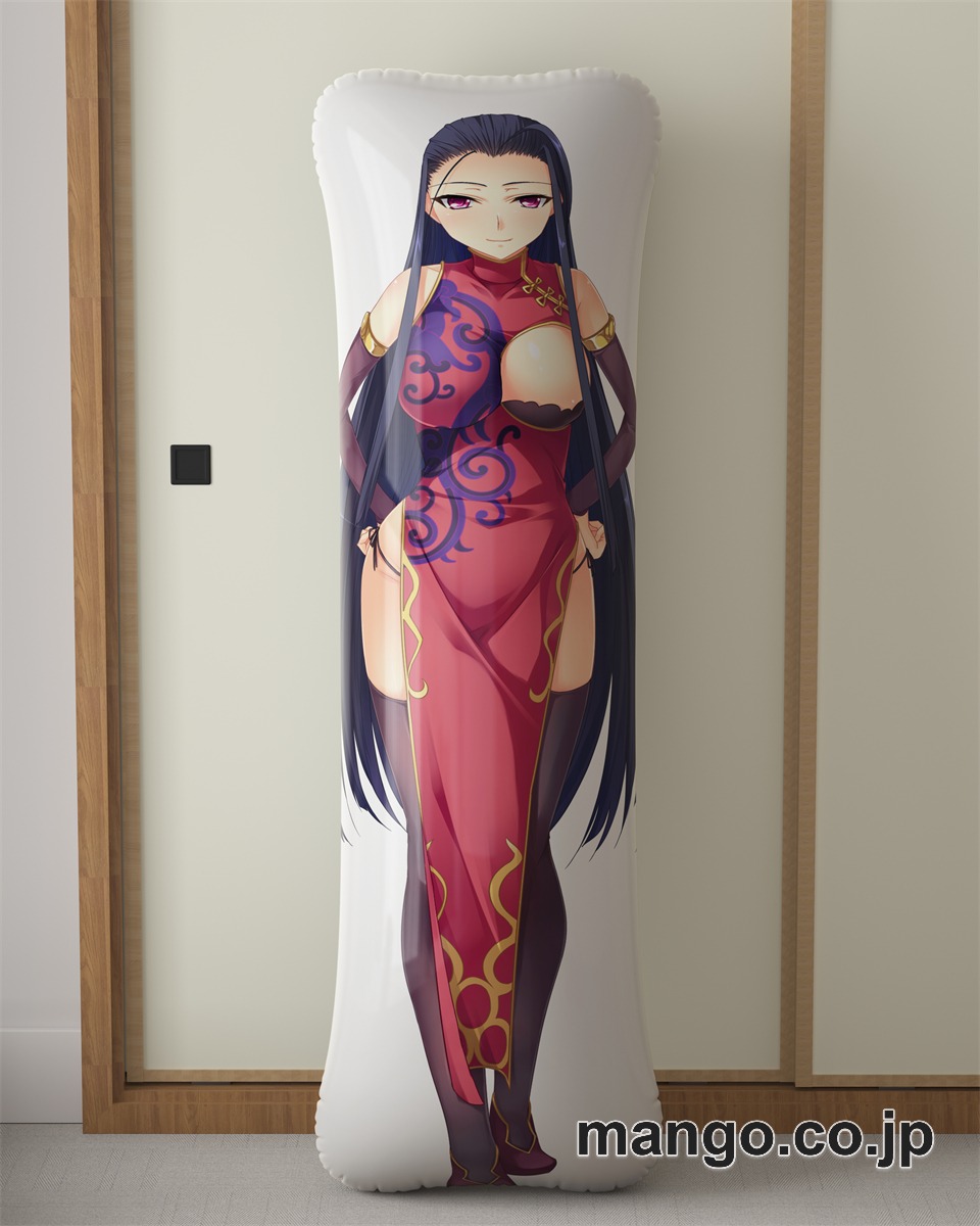 アニメ抱き枕カバー恋姫 無双大型クッションキャラクターグッズPVC製コレクション用｜PVC エアクッション 等身大サイズ 立体ディスプレイ 2