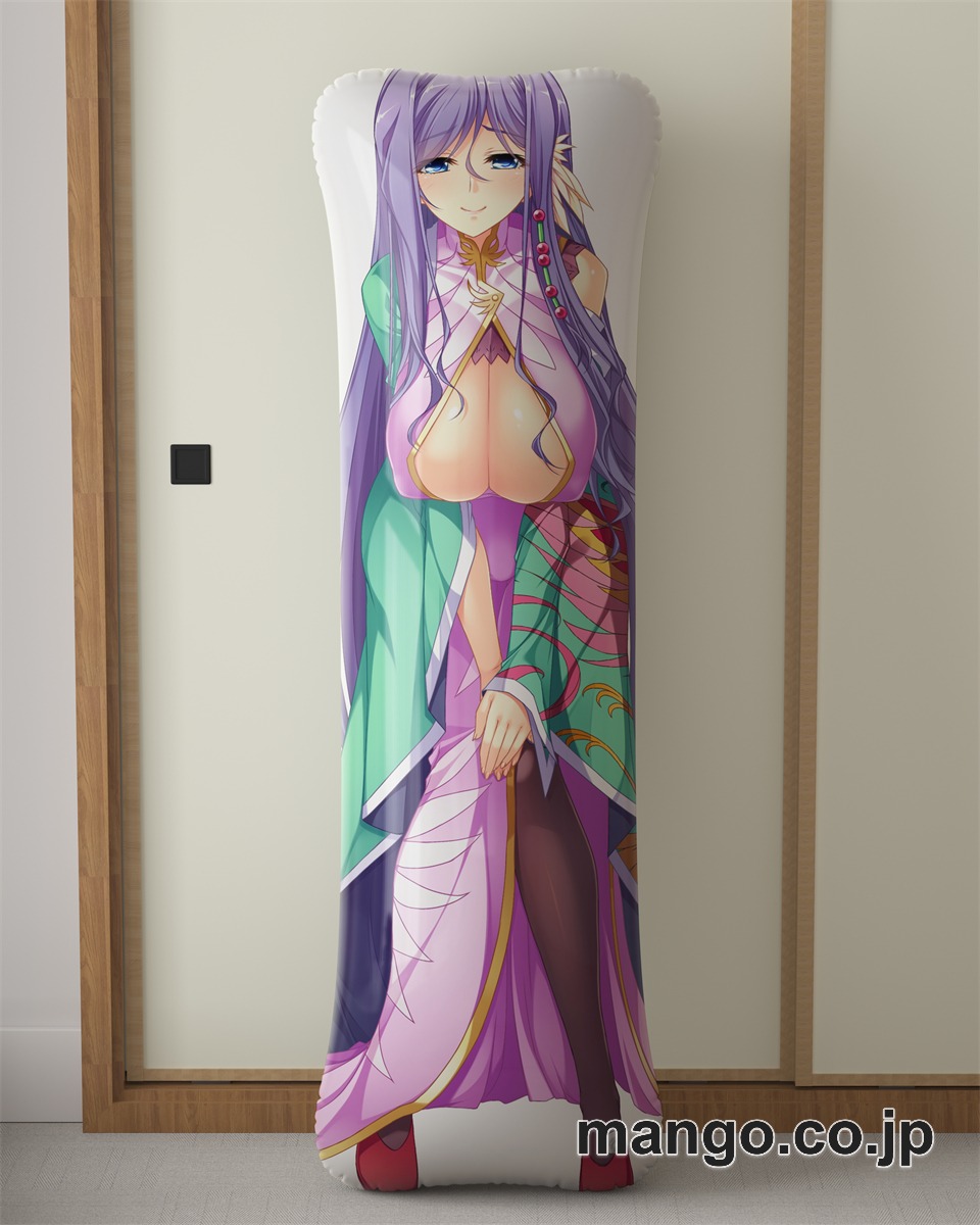 アニメ抱き枕カバー恋姫 無双大型クッションキャラクターグッズPVC製コレクション用｜空気ビニール製 等身大抱き枕 コレクション向けグッズ