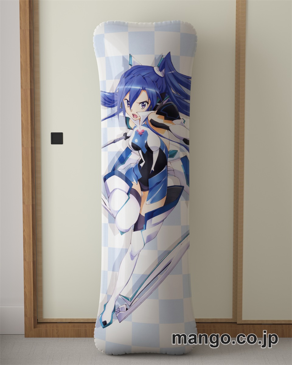 アニメ抱き枕カバー「戦姫絶唱シンフォギア」大型クッションキャラクターグッズPVC製コレクション用｜PVC エアクッション 等身大サイズ 立体ディスプレイ