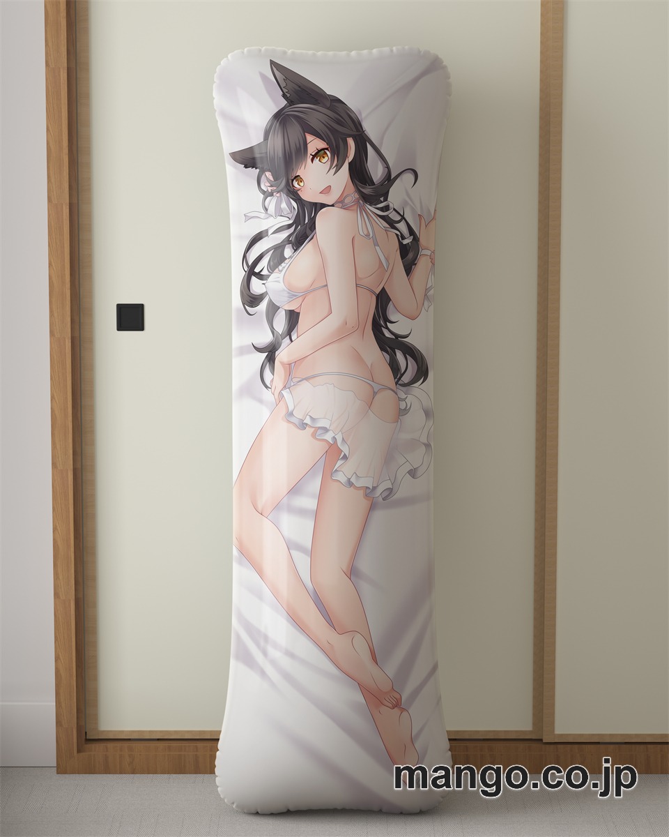 アニメ抱き枕カバー「愛宕-AzurLane」大型クッションキャラクターグッズPVC製コレクション用 ビッグサイズ 等身大クッション 立体キャラクターアイテム