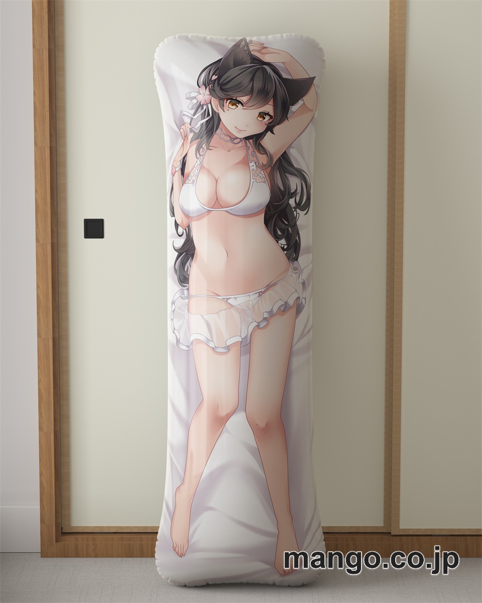 アニメ抱き枕カバー「愛宕-AzurLane」大型クッションキャラクターグッズPVC製コレクション用 ビッグサイズ 等身大クッション 立体キャラクターアイテム 2