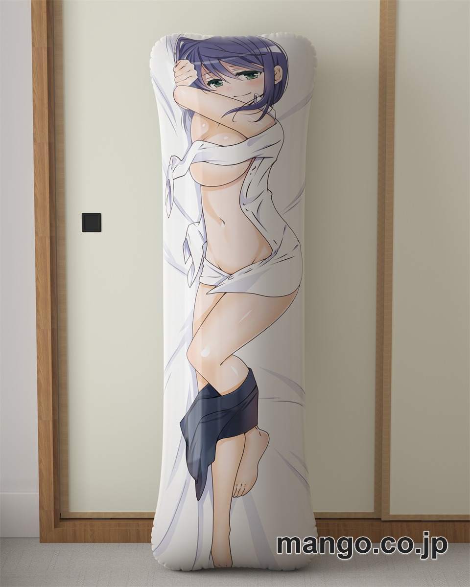 アニメ抱き枕カバー「アンジュ ヴィエルジュ」マユカ＆アゲハ大型クッションキャラクターグッズPVC製コレクション用｜空気ビニール製 等身大抱き枕 コレクション向けグッズ 2