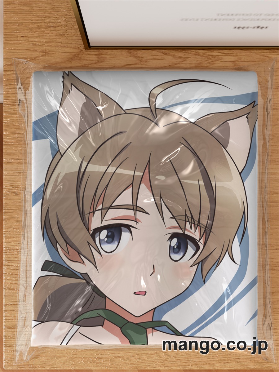 アニメ抱き枕カバーストライクウィッチーズ リーネ大型クッションキャラクターグッズPVC製コレクション用｜空気ビニール製 等身大抱き枕 コレクション向けグッズ 3