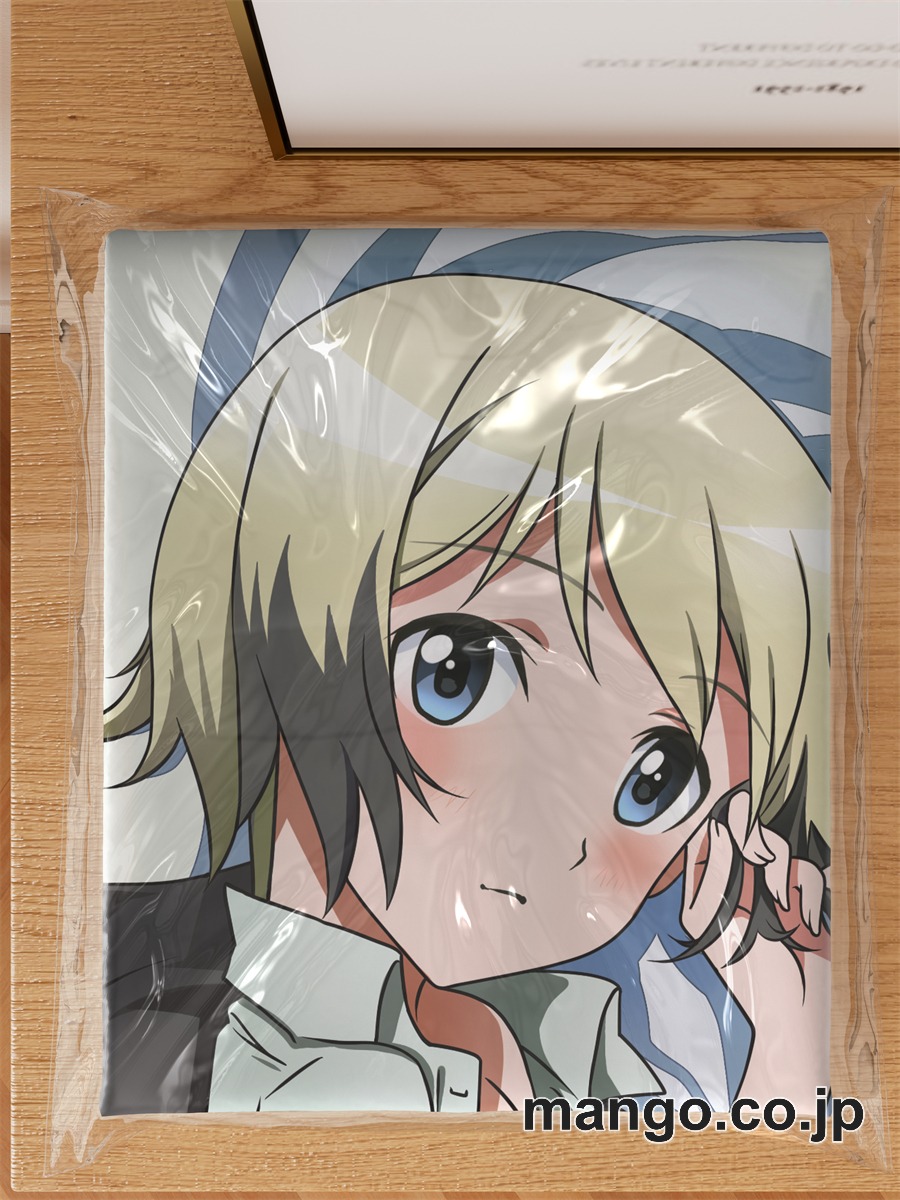 アニメ抱き枕カバーストライクウィッチーズハルトマン大型クッションキャラクターグッズPVC製コレクション用 等身大 抱き枕 空気ビニール製 キャラクターグッズ 3
