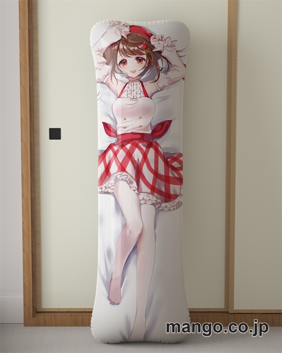 アニメ抱き枕カバー「バーチャルYoutuber」射貫まとい大型クッションキャラクターグッズPVC製コレクション用 等身大ビニールクッション 抱き枕 アニメ・キャラグッズ