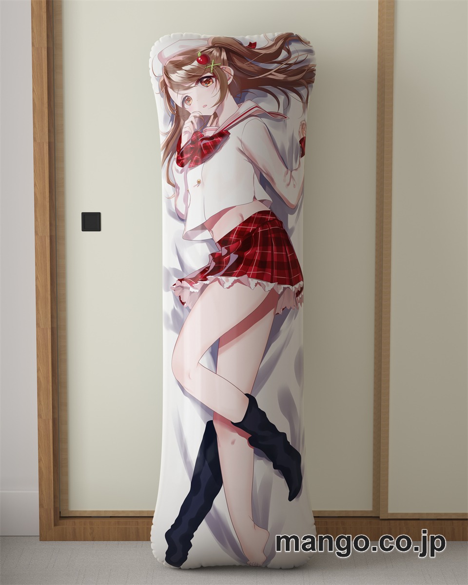 アニメ抱き枕カバー「バーチャルYoutuber」射貫まとい大型クッションキャラクターグッズPVC製コレクション用 等身大ビニールクッション 抱き枕 アニメ・キャラグッズ 2