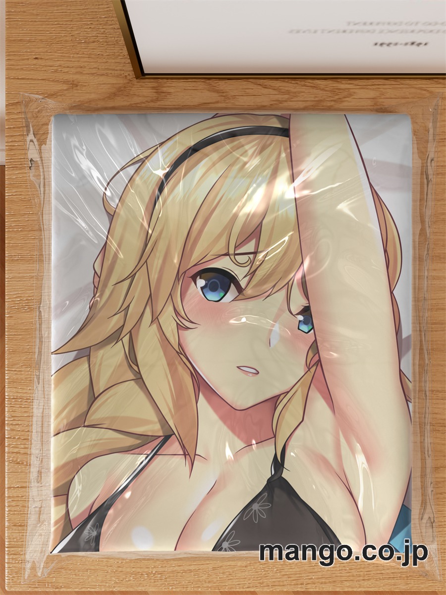 アニメ抱き枕カバーFGOジャンヌ ダルク大型クッションキャラクターグッズPVC製コレクション用 等身大 抱き枕 空気ビニール製 キャラクターグッズ 3