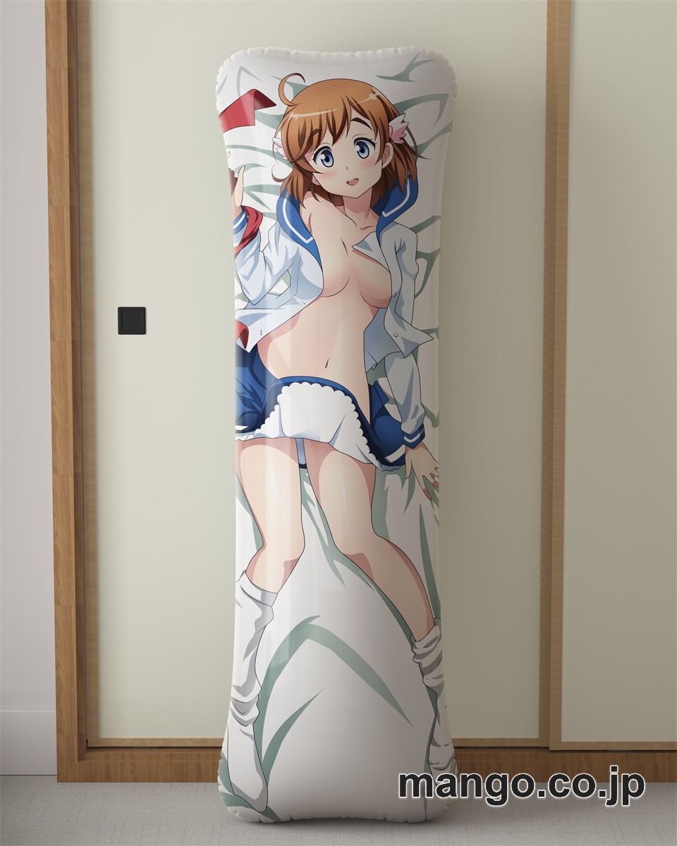 アニメ抱き枕カバー「ばくおん!!」佐倉羽音大型クッションキャラクターグッズPVC製コレクション用｜PVC エアクッション 等身大サイズ 立体ディスプレイ
