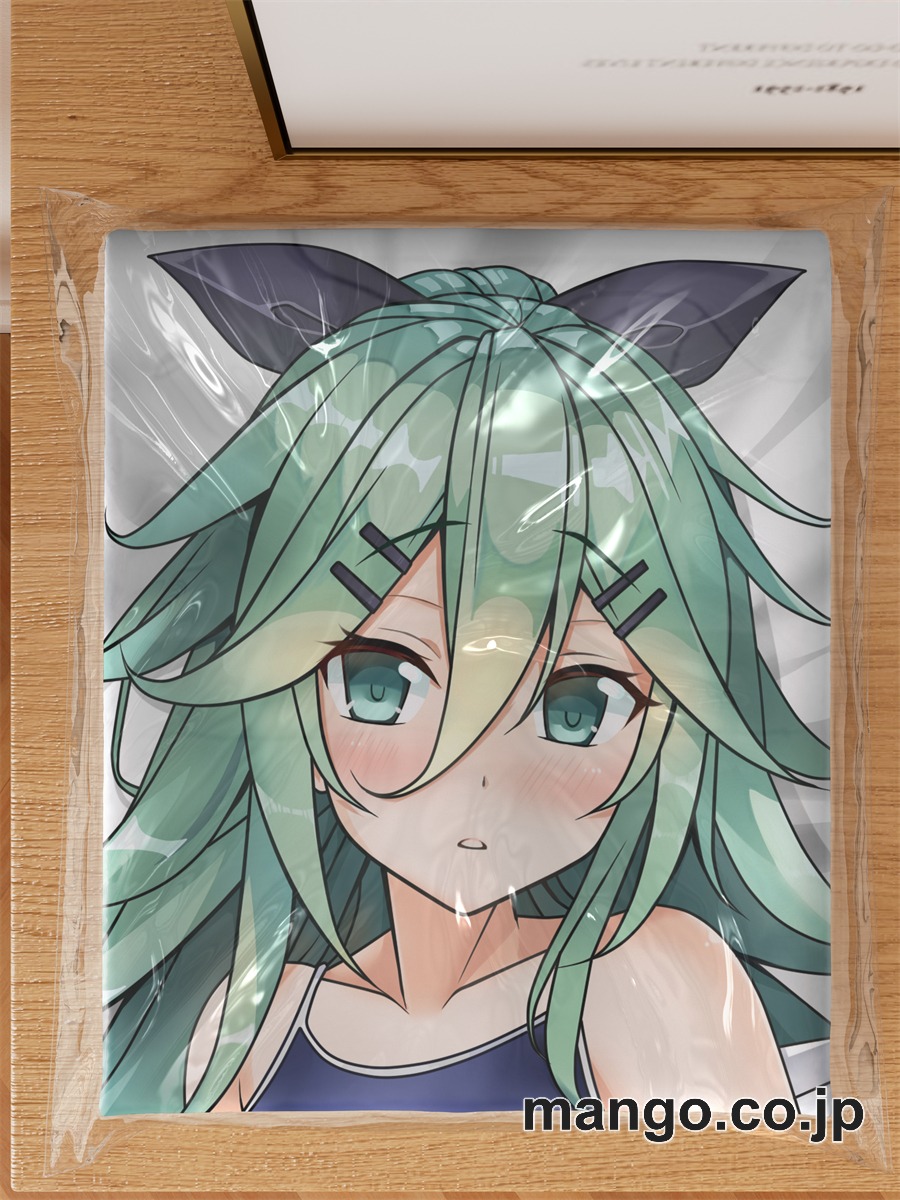 アニメ抱き枕カバー「艦隊これくしょん」山風スク水タイツ大型クッションキャラクターグッズPVC製コレクション用｜等身大エアクッション ビッグサイズ PVC製 アニメグッズ 3