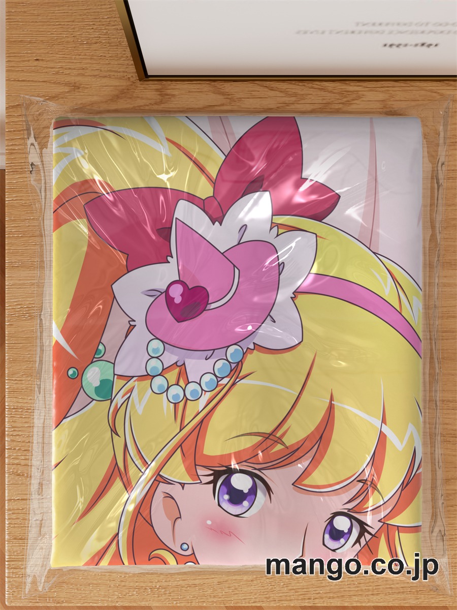 アニメ抱き枕カバー「魔法つかいプリキュア！」みらいちゃんミラクルちゃん大型クッションキャラクターグッズPVC製コレクション用｜等身大エアクッション ビッグサイズ PVC製 アニメグッズ 3