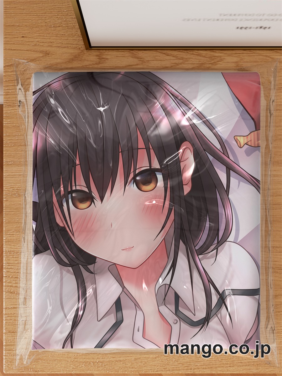 アニメ抱き枕カバー「あまえたいむ」後輩ちゃん大型クッションキャラクターグッズPVC製コレクション用｜空気ビニール製 等身大抱き枕 コレクション向けグッズ 3