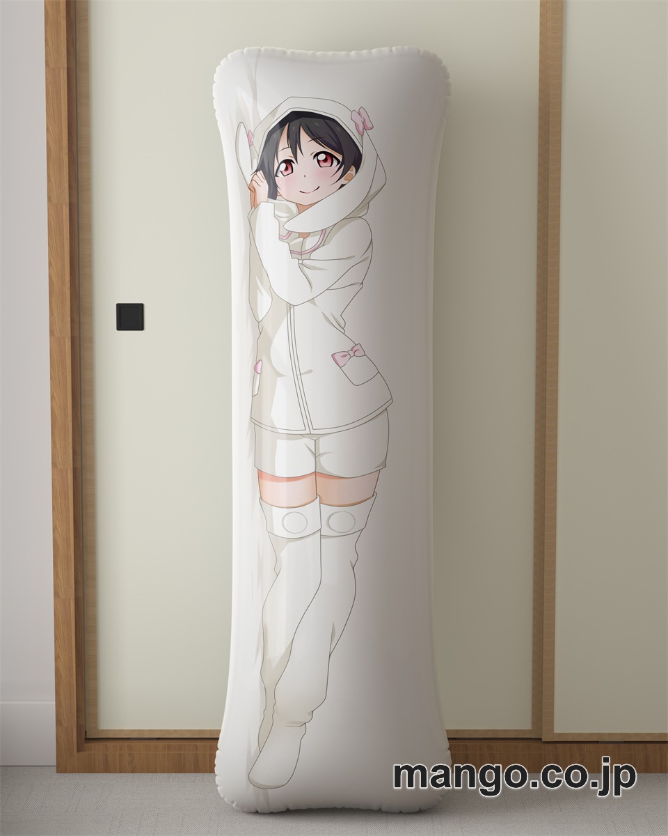 アニメ抱き枕カバー「ラブライブ！」矢澤にこ添い寝大型クッションキャラクターグッズPVC製コレクション用｜等身大エアクッション ビッグサイズ PVC製 アニメグッズ 2