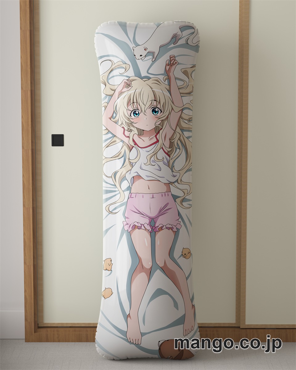 アニメ抱き枕カバーうちのメイドがウザすぎる！高梨ミーシャ大型クッションキャラクターグッズPVC製コレクション用｜空気ビニール製 等身大抱き枕 コレクション向けグッズ