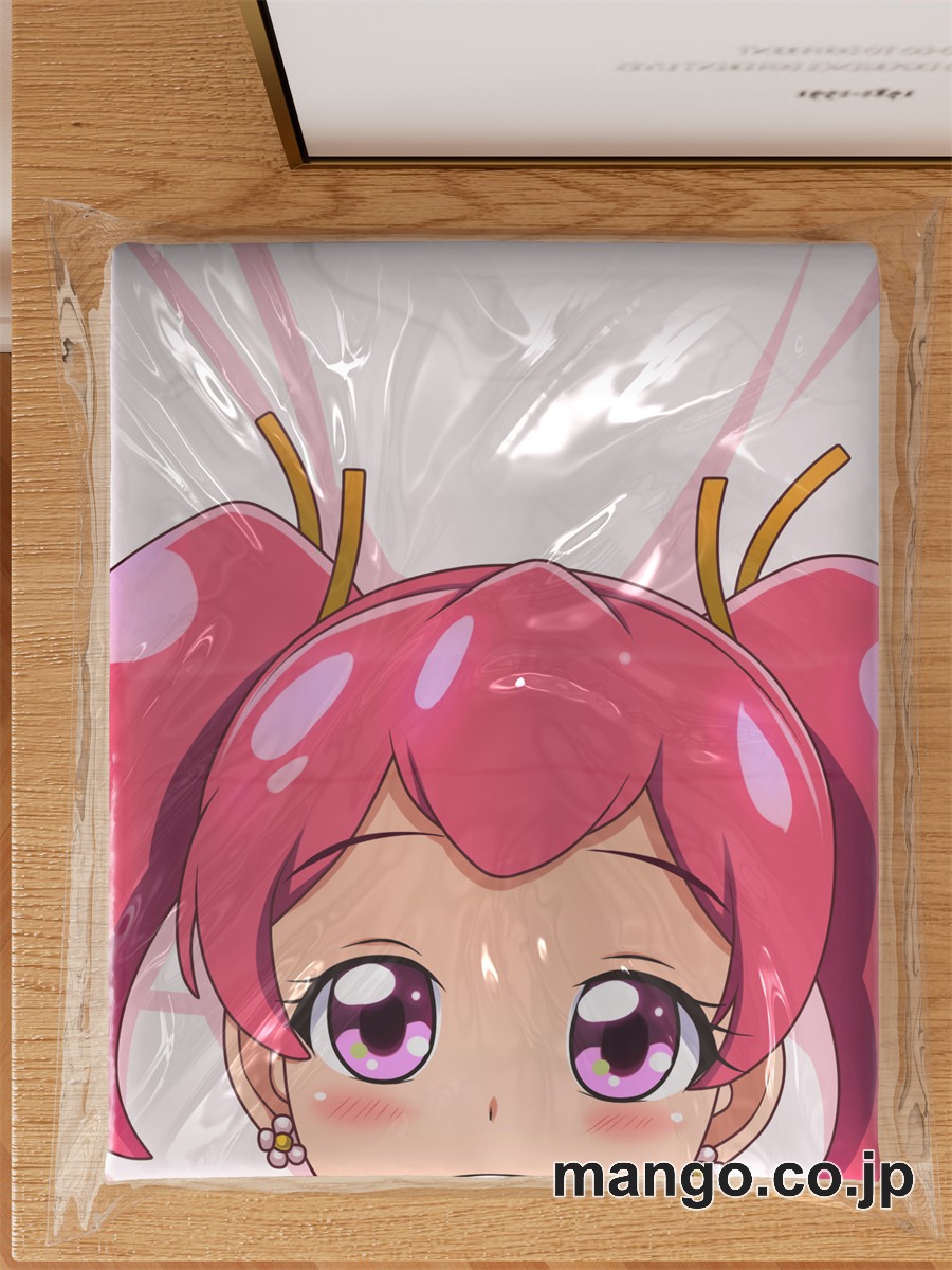 アニメ抱き枕カバープリキュアドリームスターズ！」サクラちゃん大型クッションキャラクターグッズPVC製コレクション用｜等身大エアクッション ビッグサイズ PVC製 アニメグッズ 3