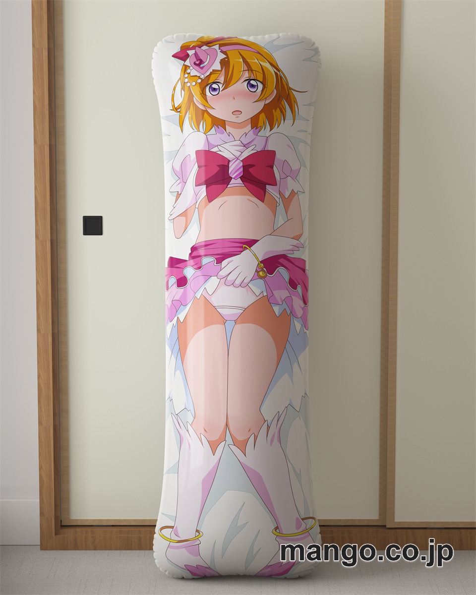 アニメ抱き枕カバー「魔法つかいプリキュア！」ミラクル大型クッションキャラクターグッズPVC製コレクション用｜空気ビニール製 等身大抱き枕 コレクション向けグッズ 2