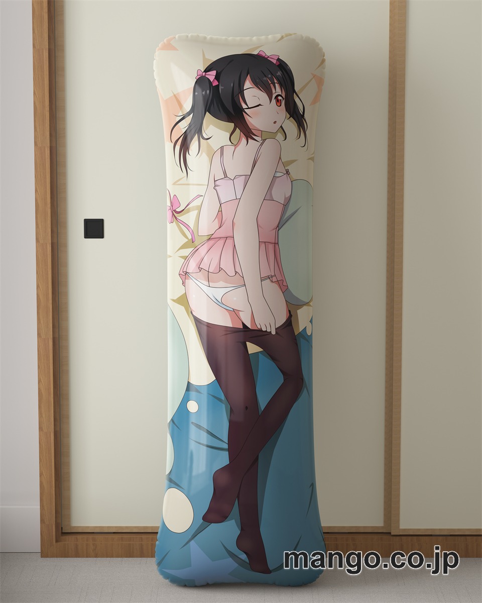アニメ抱き枕カバー「ラブライブ！」矢澤にこ大型クッションキャラクターグッズPVC製コレクション用 等身大ビニールクッション 抱き枕 アニメ・キャラグッズ 2