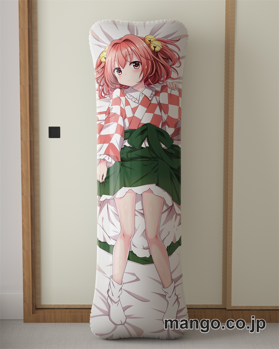 アニメ抱き枕カバー「東方Project」本居小鈴大型クッションキャラクターグッズPVC製コレクション用 等身大 抱き枕 空気ビニール製 キャラクターグッズ
