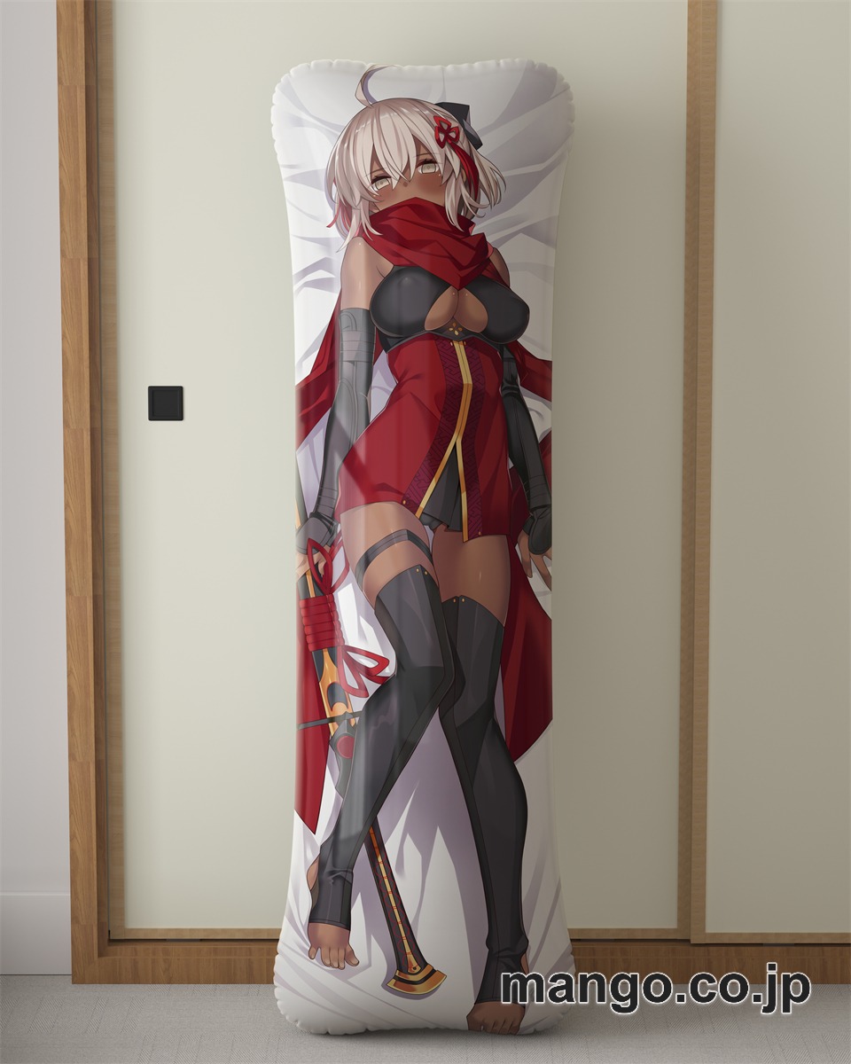 アニメ抱き枕カバー沖田総司（Ｆａｔｅ）大型クッションキャラクターグッズPVC製コレクション用｜等身大エアクッション ビッグサイズ PVC製 アニメグッズ