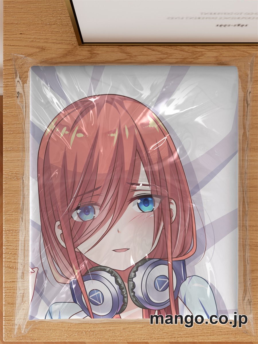 アニメ抱き枕カバー「五等分の花嫁」中野三玖大型クッションキャラクターグッズPVC製コレクション用｜等身大エアクッション ビッグサイズ PVC製 アニメグッズ 3