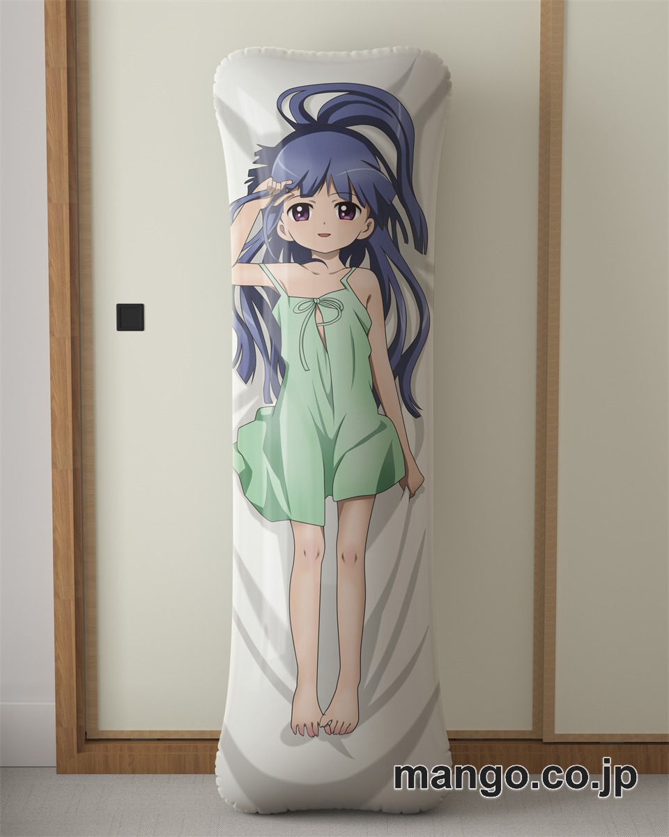 アニメ抱き枕カバー「ひぐらしのなく頃に」古手梨花大型クッションキャラクターグッズPVC製コレクション用 ビッグサイズ 等身大クッション 立体キャラクターアイテム