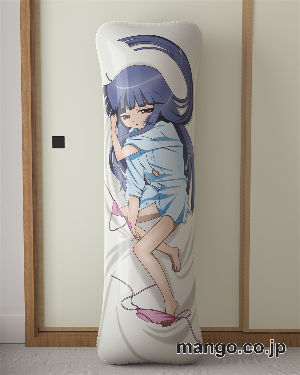 アニメ抱き枕カバー「ひぐらしのなく頃に」古手梨花大型クッションキャラクターグッズPVC製コレクション用 ビッグサイズ 等身大クッション 立体キャラクターアイテム 2