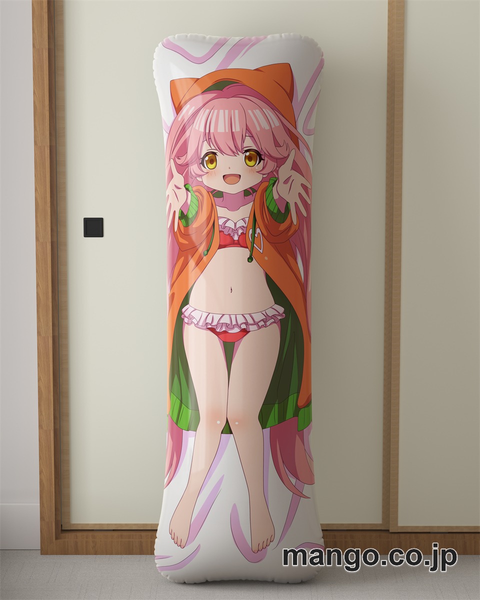 アニメ抱き枕カバーコンパス戦闘摂理解析システムリリカ大型クッションキャラクターグッズPVC製コレクション用 等身大ビニールクッション 抱き枕 アニメ・キャラグッズ 2