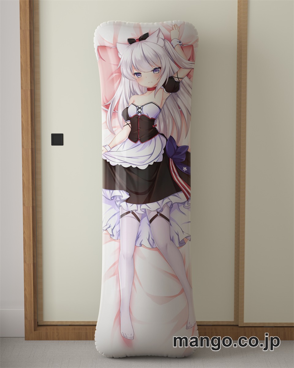 アニメ抱き枕カバー雪風（アズールレーン）大型クッションキャラクターグッズPVC製コレクション用 等身大 抱き枕 空気ビニール製 キャラクターグッズ